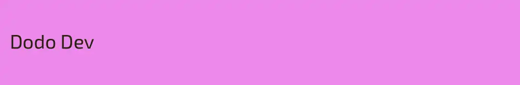 Dodo Dev